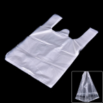 52 tk 20 * 30 cm plastikust T-s&auml;rk jaem&uuml;&uuml;gikaupluste kotid k&auml;epidemed pakkimine,