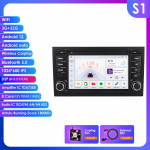 Hizpo 4G-LTE Carplay 7-tolline Android Auto raadio GPS A4 B9 B8 B7 B6 S4 RS4 SEAT Exeo jaoks Multimeedia RDS 2din Autoraadio Stereo Video Intelligentsne Navigatsioon S1 8Core 3G 32G