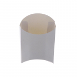 10 tk valged praekarbid Praetud kana Hamburgeri pakkekarp Popkorni karbid