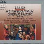 CD GERHARD SCHMIDT GADEN - Bachi j&otilde;uluoratoorium Christmas B18D3603335 BMG VICTOR Jaapan Obi Klassika Kasutatud