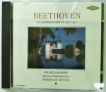CD BEETHOVEN, WILHELM KEMPFF, BERLINER - Klaverikontserdid Nr. 3 & 4 CC1096 Klassikaline Jaapan Klassikaline Kasutatud