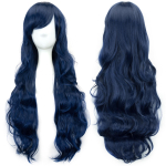 Professionaalne 30 v&auml;rvi laineline pikk parukas juuksepikendus k&otilde;rge temperatuurikiud s&uuml;nteetiline juus roosa must naiste peoparukas Cosplay parukad 32inches blue