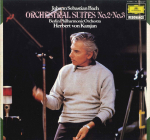 LP Herbert von Karajan Berliner Philharmoniker Bachi orkestris&uuml;idid nr. 2 Nr. 3 15MG3057 DEUTSCHE GRAMM Jaapan Klassikaline Kasutatud
