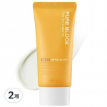 [A'PIEU] Pure Block Natural Daily Sun Cream EX SPF50 PA++++ &ndash; 50ml x 2