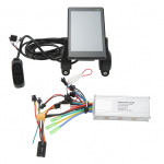 Elektrijalgratta harjadeta kontroller M6C LCD-ekraan 36/48V 500W ABS Alumiiniumsulam Elektrijalgratta kontrollerikomplekt 22,5 mm juhtraua jaoks