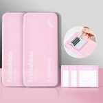 T&uuml;hi magnetiline v&otilde;ltsripsmete hoiukarp 6 disketiga kunstripsmete hoidja &uuml;mbris konteiner reisialuse ripsmehoidja