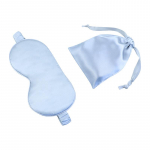 Mulberry Silk Eye Mask with Storage Bag - 16 Momme Blackout Sleep Mask