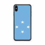 Coque T&eacute;lephone Drapeau &Eacute;tats s&ouml;ed&eacute;r&eacute;s de Micron&eacute;sie - iPhone XS Max