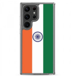 Coque T&eacute;l&eacute;phone - Samsung - Galaxy S23 - Drapeau Inde - Souple - Mitmev&auml;rviline