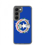 Coque T&eacute;l&eacute;phone &ndash; Samsung &ndash; Galaxy S24 &ndash; Drapeau &Icirc;les Mariannes du Nord &ndash; Supp &ndash; Mitmev&auml;rviline