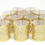 30/50 t&uuml;kki teek&uuml;&uuml;nla votive k&uuml;&uuml;nla&uuml;mbris dekoratiivne hoidik laserl&otilde;ikamiseks m&otilde;eldud paber leegita LED-valgustite jaoks pulmalaua peokaunistuseks 18pcs