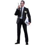 Movie Masterpiece Avengers M&otilde;&otilde;tkavas Kuju Agent Coulson 1/6 black