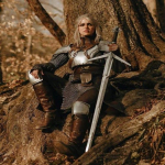 K&auml;sitsi valmistatud naiss&otilde;dalase soomusr&uuml;&uuml; komplekt Naiste keskaegne terasest soomusr&uuml;&uuml; Fantaasia Cosplay kost&uuml;&uuml;m Larp Naiste kost&uuml;&uuml;m