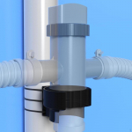 Pool Intake Hose Bracket for above Ground Pools, Accessories, Outdoor, Rack Easy Install Stand