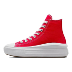 Converse All Star Move l&ouml;&ouml;gisummutavad ja kulumiskindlad k&otilde;rged lauasaapad naiste punased ja valged 41.5 red