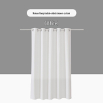 Linasarnane Rooma pandlaga paksendatud du&scaron;ikardin 200x240 cm Curtain, 230g/m&sup2;, Waterproof