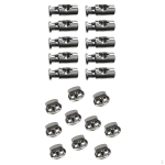 20 Barrel Oval String Cord Locks 1/two holes Toggle Spring Clasp Stop