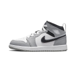 Air Jordan 1 Mid PS Light Smoke Grey Laste tossud Valge Antratsiit 640734-078 29.5