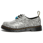 dr. Martens Keith Haring x 1461 &Uuml;leni Prinditud Unisex Tossud Valge Must 26833009 36