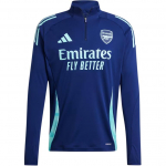 Adidas Arsenal Tiro 24 Jalgpalli treeningu poolkinnitusega pikkade varrukatega kitsa l&otilde;ikega sviiter meestele Sviiter &Ouml;&ouml;sinine IT2207 2XL