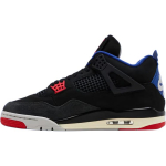 Air Jordan 4 Retro PS Rare Air Laste Tossud Must Tulepunane S&uuml;gav-Kuninglik-Sinine IB4388-003 29.5
