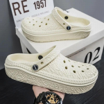 Mood Platvorm Meeste Kinga Auk Slaidid V&auml;ljas Rannas Mugav Originaal Disainer Luksuslik Elegantne 2025 Mood Mascullino Meeste Suss 45