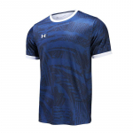Under Armour V&auml;li-Spordi Seeria Treening Jooks Fitness Kiiresti Kuivuv L&otilde;tv L&uuml;hikeste Varrukatega T-s&auml;rk Meeste Topid Mere-Sinine 25500516-409 L
