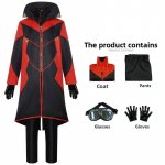 Dr Eggman 2 t&auml;iskomplekt Halloweeni animef&auml;nnide Cosplay kost&uuml;&uuml;m L