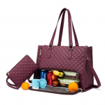 Naiste isoleeritud crossbody l&otilde;unakott ja arvutikott 42x30x18cm veinipunane v&auml;rv