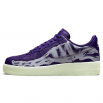 Nike Air Force 1 Low 'Lilla Skelett' Tossud CU8067-500 36
