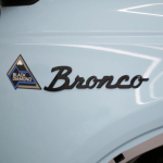 3D Decals Embleemid Poritiiva Kleebis Tagumine Silt T&auml;hed Rinnam&auml;rk Auto Stiil Ford Bronco Sport 2025-2025 Kaunistus Autotarvikud gray