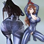 Spiderman p&uuml;ksid cosplay must &auml;mblikukost&uuml;&uuml;m drag os kombinesoon seksikas One Size