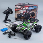 1:1:16 Suur puldiauto 50 km/h Kiire 4WD Laste m&auml;nguasi Poistele Puldiauto 2.4G Maastiku Monster Truck RC M&auml;nguasi roheline