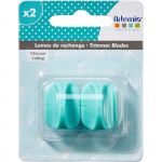 Lame de Rechange - ARTEMIO - 2 pcs - Compatible Massicots &agrave; R&egrave;gle R&eacute;tractable mitmev&auml;rviline