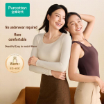 PurCotton Women's Padded Thermal Tops & Vests M