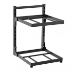 K&ouml;&ouml;gi ladustamisriiul poti korrastaja kaitsepiirdega Tugeva kandev&otilde;imega roostekindel korrosioonikindel potialus Mitmekihiline riiul 2