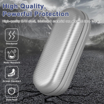 Kaasaskantav EVA hoiukohver elektrilise hambaharja jaoks, kandes k&otilde;vakotti kaitsev &uuml;mbris, hoidiku hoidja reisitarvikud