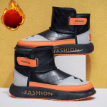 Talvine sametvoodriga polsterdatud paksendatud termiline soe lumesaabas meeste kingad nahast paksu p&otilde;hjaga kirde moevool puuvillane mugav mitmek&uuml;lgne king 45