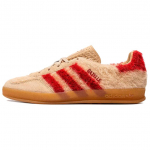 adidas Gazelle Bold Beež Punane Kummist Tald Naiste Tennised P&auml;evitus Maagiline Beež Meeskonna-V&otilde;idu-Punane JP8341 36⅔