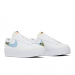 Nike Naiste Blazer Low Platvorm Next Nature Air Sprung DJ6376-100 EU 38 valge/roosa
