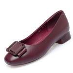 Moodsad ehtsast nahast naiste kingad Elegantsed kontorinaiste kingad Naiste vabaaja madala kontsaga kingad Ruudukujulise kontsaga sandaalid Slip-on Naiste korterid 38 black