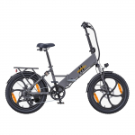 HillMiles Mile 2 City Commuter E-Bike 350W 36V13Ah, Up to 25km/h, Oil Disc Brakes, Full Suspension, 20 Fat Snow Tire Pedelec Mile 2: 250W 36V13h hall