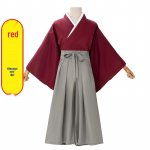 Rurouni Kenshin Himura Meeste Punane Kendo Kimono Anime Konventsiooni Halloweeni Kost&uuml;&uuml;m XXL