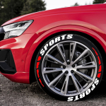 [SPORT] auto mootorratta rehvi t&auml;hekleepsud PVC kummimaterjal auto modifitseerimine ratas