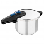 Cocottes &agrave; pression - Monix - Veloce - Acier inox 18/10 - 4 &agrave; 6 litres - Compatible induction