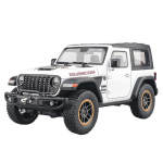 1/18 Jeep Wrangler Rubicon Maastiku-SUV Sulamist Valatud Mudelauto Heli ja Valgusega Laste M&auml;nguasi Kogumisobjektid S&uuml;nnip&auml;evakingitused Lastele valge