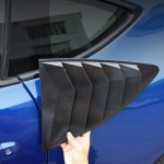2 tk/komplekt Tagumine veerand aknaluugid Spoileri paneel Scion FRS jaoks Subaru BRZ jaoks Toyota 86 GT86 2013- ABS Matte