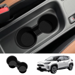 For Toyota yaris cross - Interior central control water cup holder cover storage box pad navigation screen silicone pad style A