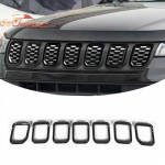 Front Center Grille ert Cover Trim Decorative for Jeep Compass 21+Accessories