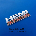 ABS Hemi 5.7 Liitrine Auto Poritiiva Kleebised Mootori Embleem Tagumine Pagasiruumi Embleem Caliber Journey Caravan Ram Viper Avenger jaoks